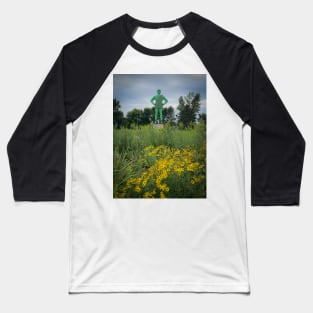 Jolly Green Giant Statue Baseball T-Shirt